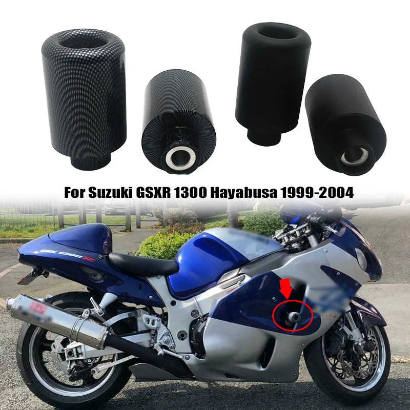 

For Suzuki Hayabusa GSXR1300 GSX1300R GSX 1300R 2008-2013 2009 2010 2011 2012 Motorcycle Frame Sliders Crash Falling Protection