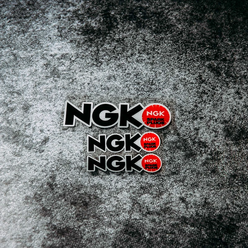 NO.046 NGK Sign 3M Reflective Modified Stickers Car Glass Waterproof MOTO GP Decals Racing Motorcycle Motocross | Автомобили и