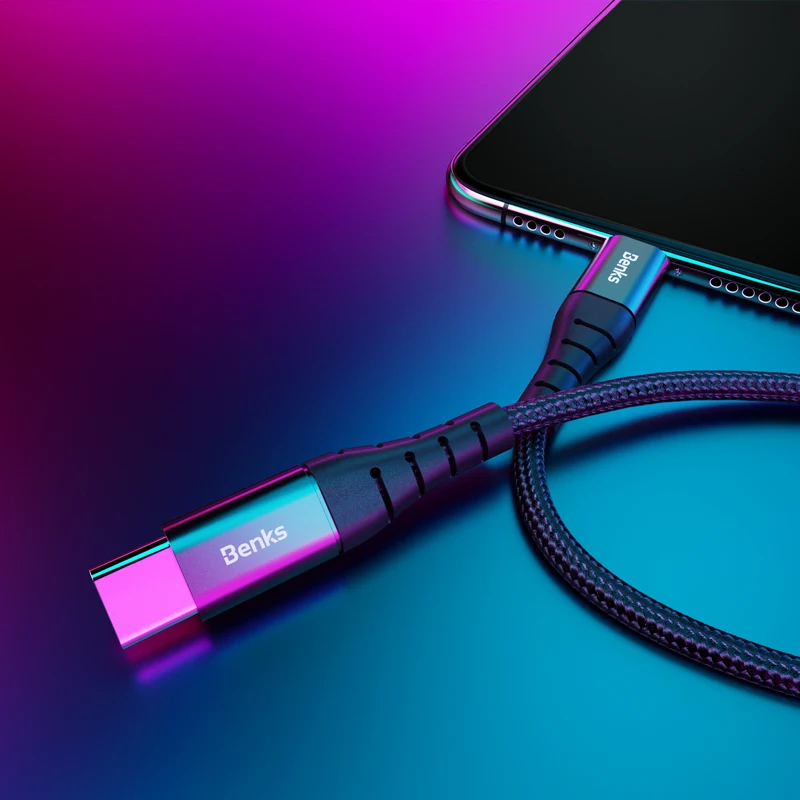 Benks MFi type C заряд на поверхности раздела кабель PD Быстрая зарядка кабель для передачи данных для iPhone 11 Pro Max X xs xr max для MacBook Sync 0,25/1,2 m
