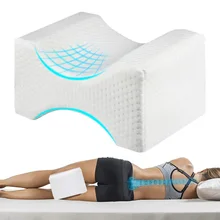 Sleeping-Knee-Pillow Pillows Legs-Cushion Wedge Memory-Foam Knee-Leg-Support Side-Sleepers