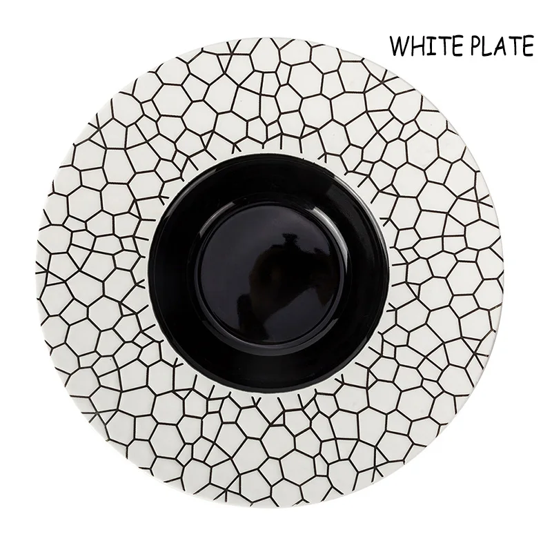 white plate