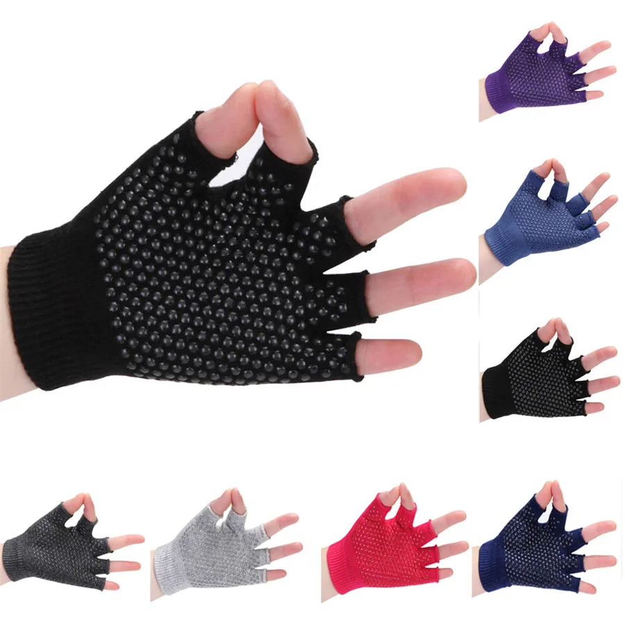 fingerless running gloves
