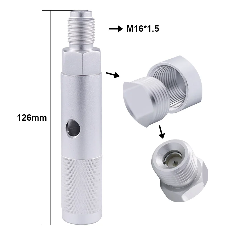 Generic Quick Change 12g 12 Gram Co2 Cartridge Adapter with 88g Bottle Threads