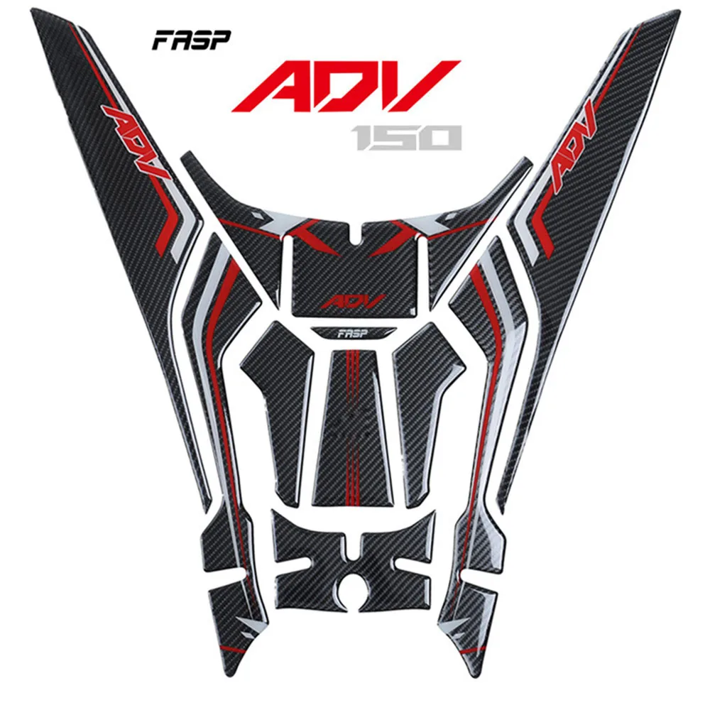 

Наклейки 3D из углеродного волокна для мотоцикла Honda ADV150 ADV 150