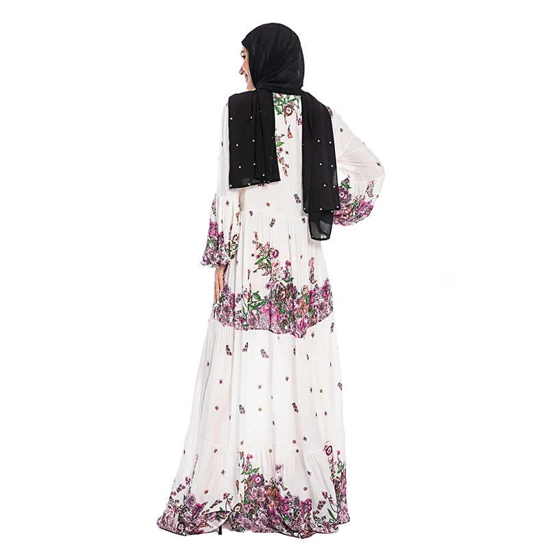Абайя исламский, арабский мусульманское платье в пол платье Caftan Дубай Morocco Arab Robe Femme Musulman Турция платье хиджаб Vestidos