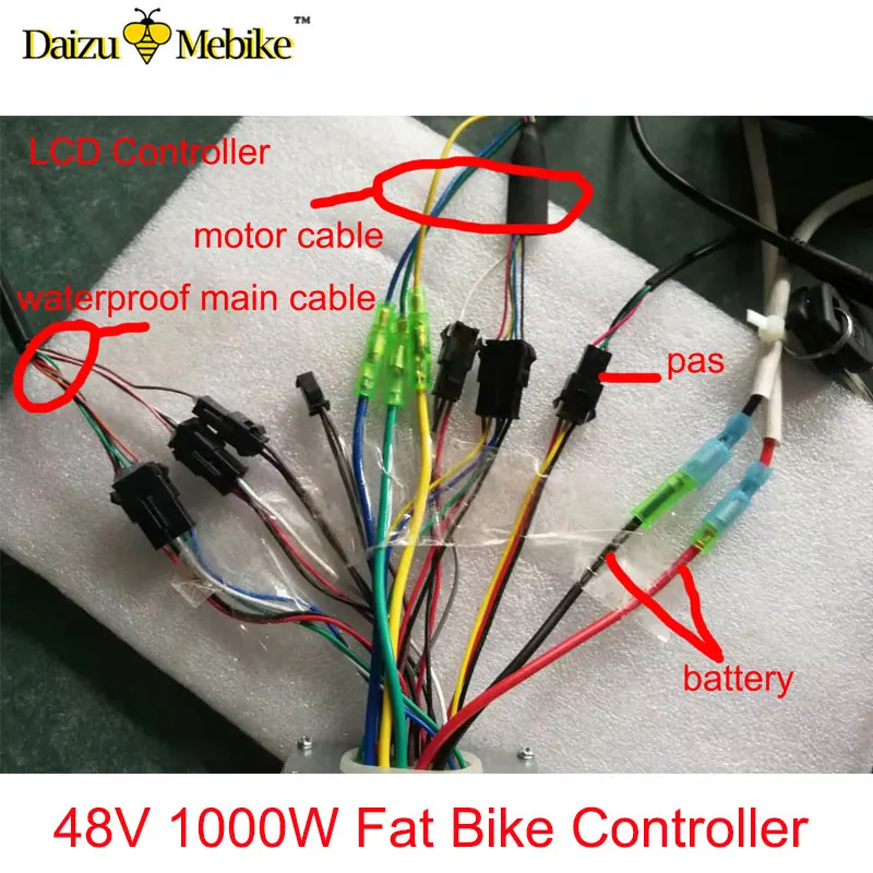 48V 1000w контроллер электровелосипеда lcd управления Ebike DC Бесколлекторный двигатель контроллер Аксессуары для электрического велосипеда