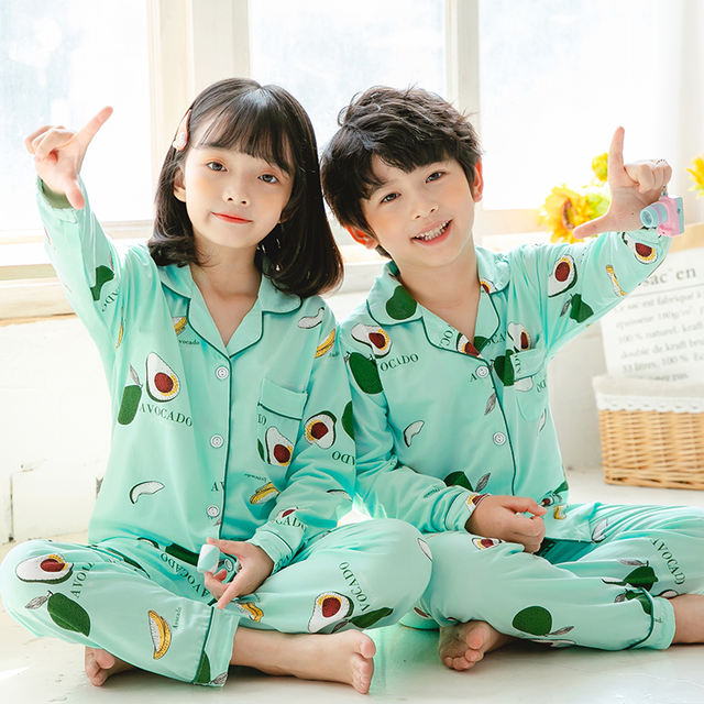 Toddler Baby Boy Girl Pajamas Set Cartoon Sleepwear Nightwear Clothes Outfit