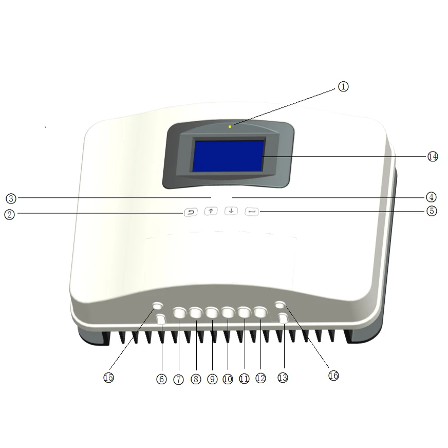 Солнечный регулятор MPPT 30A 40A 50A 60A 12V 24V 48V автоматический ЖК-дисплей аккумулятор с солнечной панелью контроллер зарядки Max 150 в PV вход