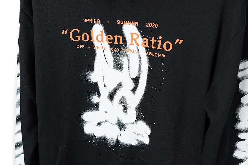 OFF-WHITE OW осенне-зимний высококачественный мужской свитер с рисунком карты