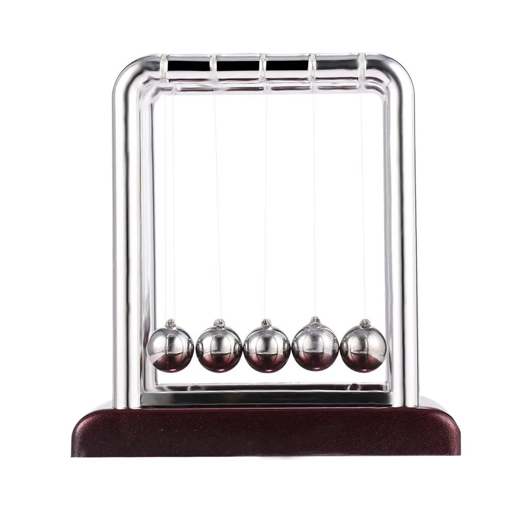 

Newton Teaching Science Desk toys Cradle Steel Balance Ball Physic School Educational Supplies Cradle Balance Balls Desk Toy