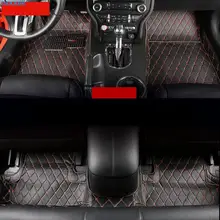 HighQual волокна кожи автомобильные коврики для ford mustang аксессуары