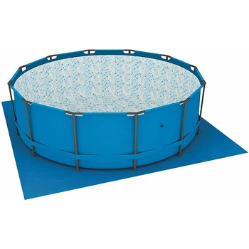 

488*488cm Ground Cloth 16 FT Swimming Pool Floor Protector Ground Cloth Outdoor Lawn Cover Square Mat Outdoor Garden Supplies