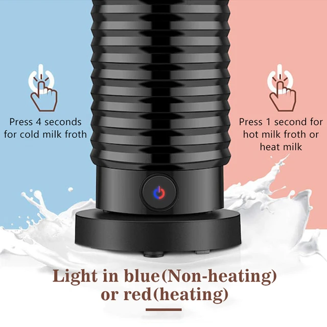 HiBREW Milk Frother Frothing Foamer Cold/Hot Latte Cappuccino Chocolate fully automatic Milk Warmer Cool Touch M1 3