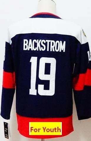 Все Прошитые Молодежные Детские трикотажные изделия TJ Oshie ALEKSANDER Ovechkin Tom Braden Holtby Nicklas Backstrom Evgeny Kuznetsov - Color: Khaki