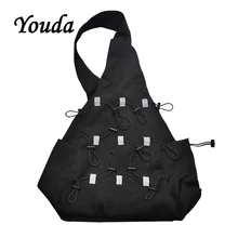 Youda большая емкость функция стиль пара сумка через плечо дизайн модные мужские сумки на плечо Классический Стиль Грудь пакет