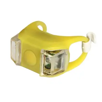 

Rechargeable Bicycle light Rear six generations of frog lights waterproof silicone LED warning lights Glare bicycle taillights