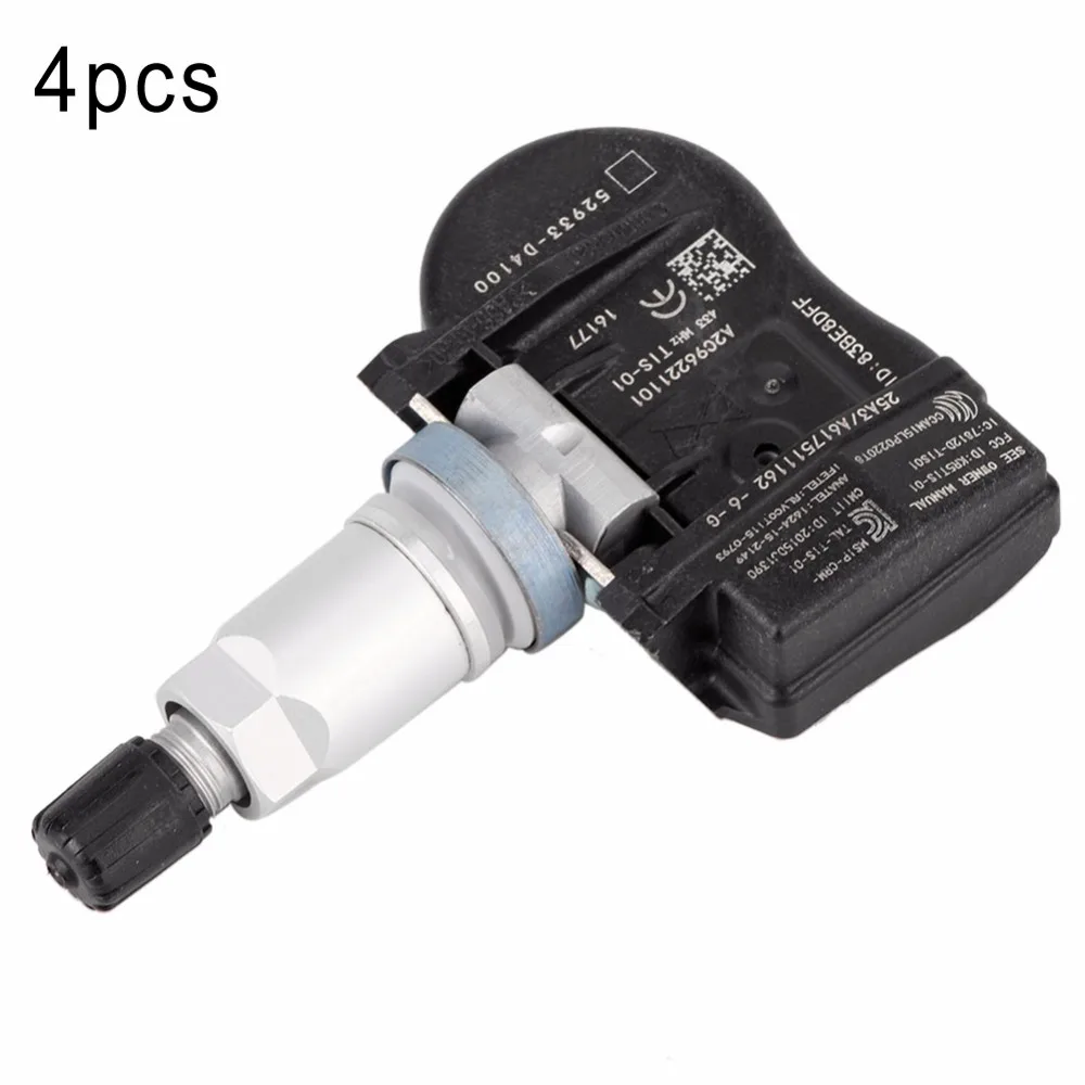 4 шт. TPMS датчик давления в шинах 52933-D4100 для KIA Optima hyundai Ioniq Genesis G90 автомобильные аксессуары
