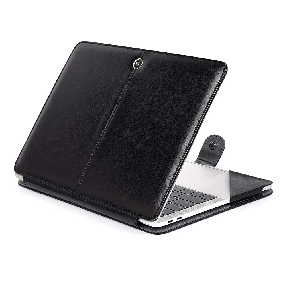 Новый Магнитный чехол из искусственной кожи для MacBook Air 13 дюймов 2018 2019 модель A1932