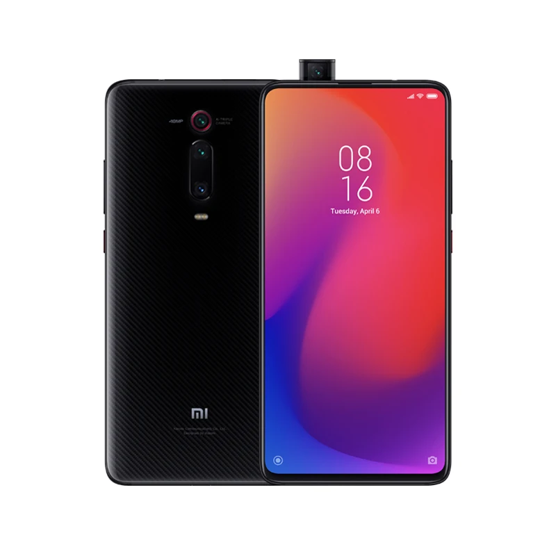 Смартфон Xiaomi mi 9T Red mi K20, 6 ГБ, 128 ГБ, глобальная версия, Snapdragon 730, камера 48 МП, 4000 мАч, 6,3" AMOLED дисплей, всплывающее Селфи - Цвет: 6GB 128GB Black