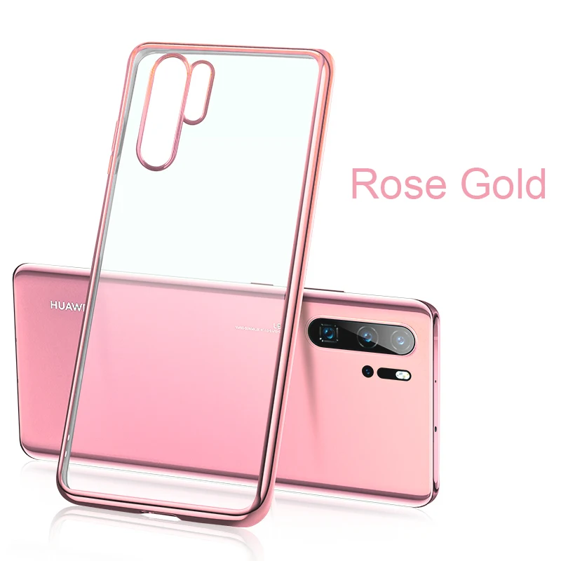 Ультратонкий чехол для телефона huawei P30 Pro P20 mate 20 lite P Smart Z Plus Мягкий силиконовый прозрачный 3D лазерный чехол с покрытием - Цвет: RosGod