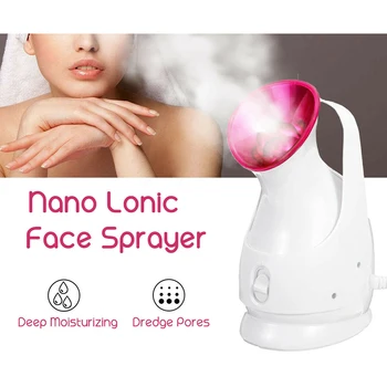 

Skin Care Travel Portable Pore Cleaner Essential Oil Humidification Mist Spray Nebulizer Facial Steamer Spa Desktop Home Salon
