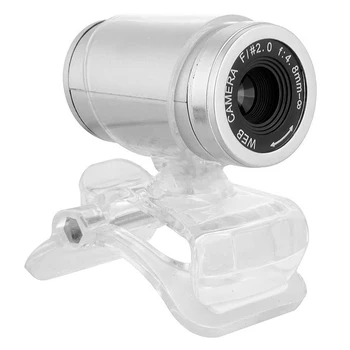 

480P HD Webcam USB Camera Web Cam 360 degree Adjustable Clip-on for Computer PC Laptop