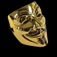 Masque de mot Vendetta, masque de danse de rue, masque d'horreur pour hommes et femmes, masque de Clown jouet