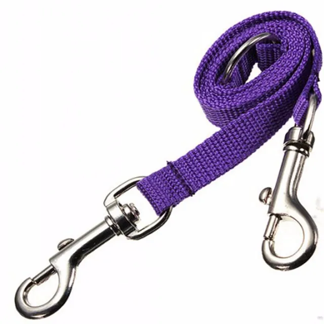 Double Twin Dual Coupler Dog Leash Two in One Strong Nylon V Shape Pet Dog Leash Colorful Two Ways Pet Lead 1PCS 4