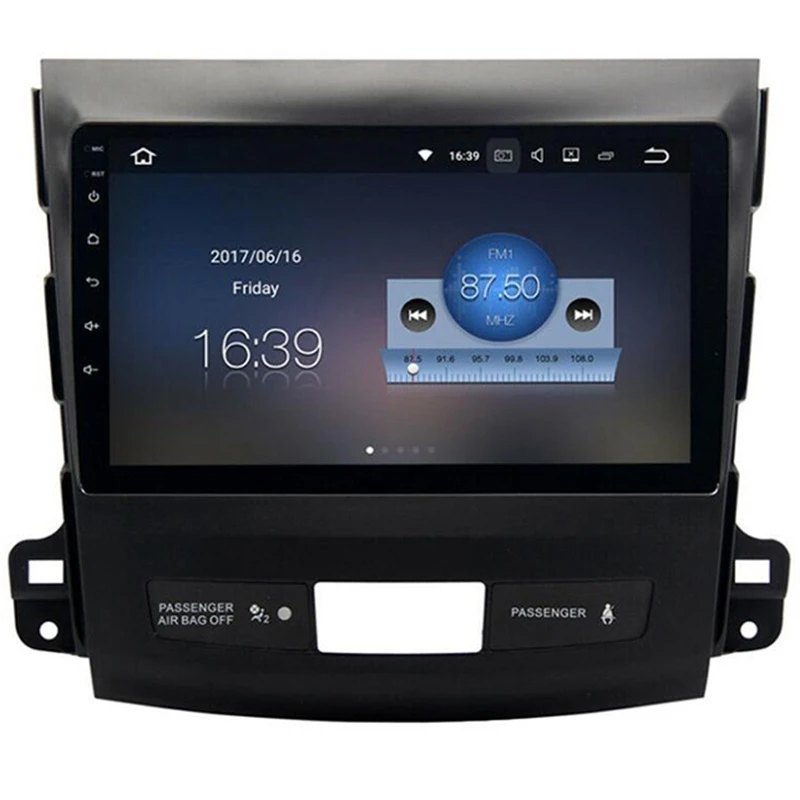 Android 9,0 автомобильный Dvd Gps мультимедийный плеер радио для Mitsubishi Outlander 2006- peugeot 4007/Citroen C-Crosser 2.5D