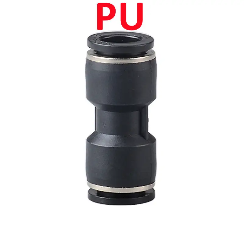 High Quality Black Pneumatic Fitting Pipe Connector Tube Air Quick Fittings 3/4/6/8/10/12/14/16mm PU PY PK PE PV SA HVFF  PZA PM - Image 14