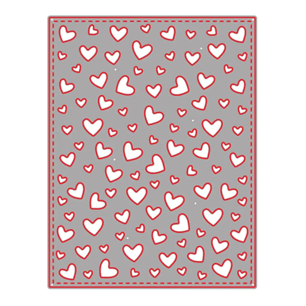 

2020 New Love Greeting Card Cover Cutting Die Embossing Stencil Template Mold DIY Paper Art Handcraft Scrapbook Bookmark Card