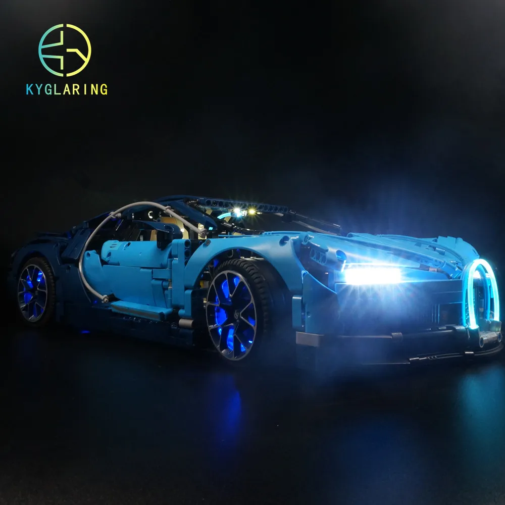 bugatti chiron lego lights