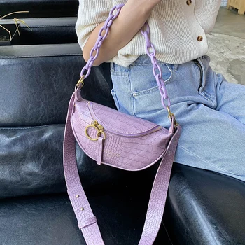 

NEW Fashion Stone Pattern Chest Bag & Elegant Chain Belt Bag Shoulder Bag Crossbody Bag Width 24cm Height 13cm Thickness 7.5cm