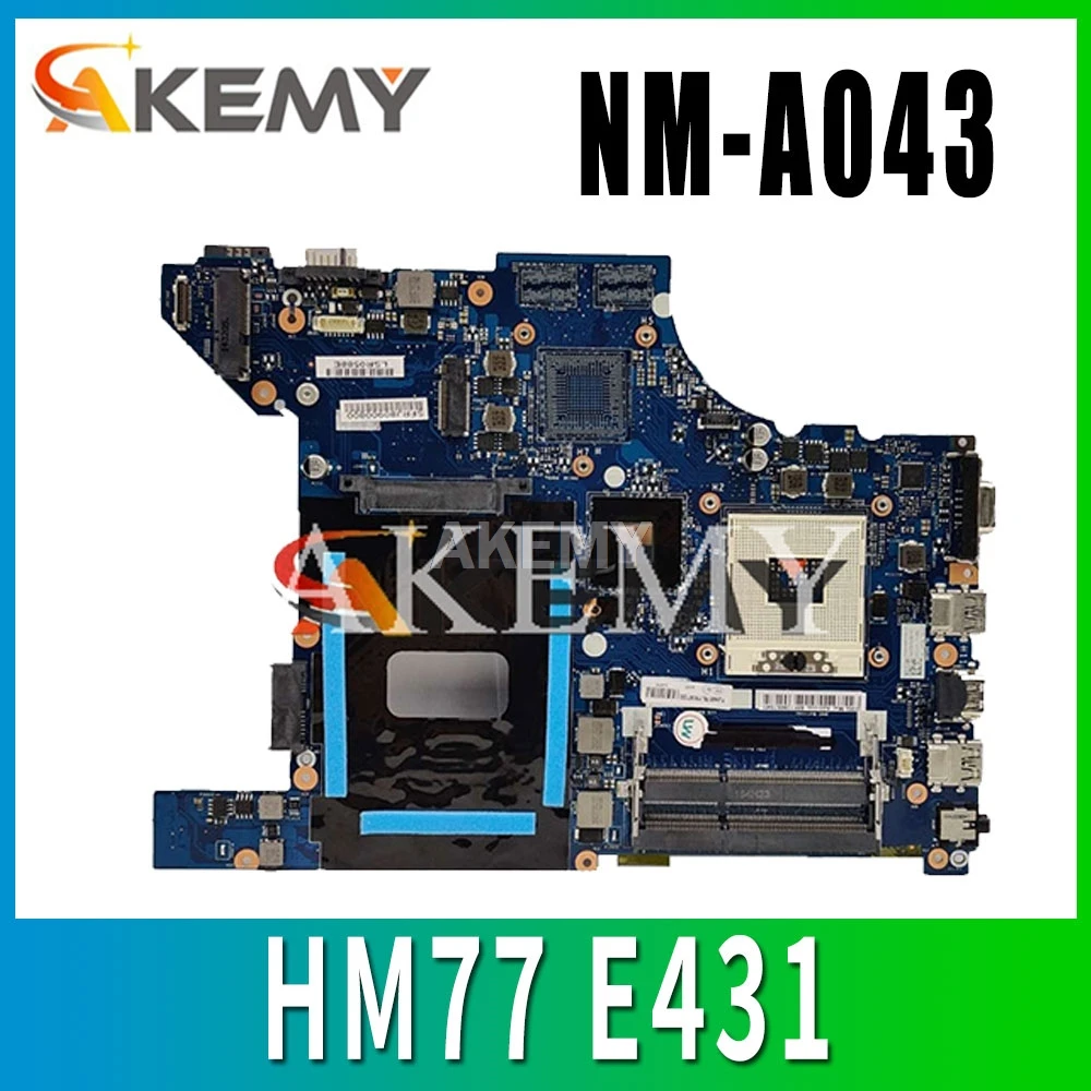 NM A043 Laptop motherboard for Lenovo ThinkPad Edge E431 original mainboard GM|Материнские платы| |