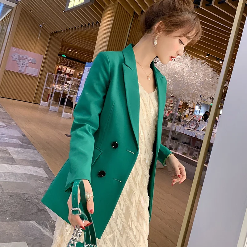 

2019 Autumn New Style Korean-style Slim Fit Slimming Solid Color Small Suit Fashion Leisure Suit Coat