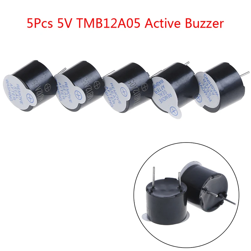 5 шт. DC5V TMB12A05 Универсальный Активный электромагнитный звуковой сигнал