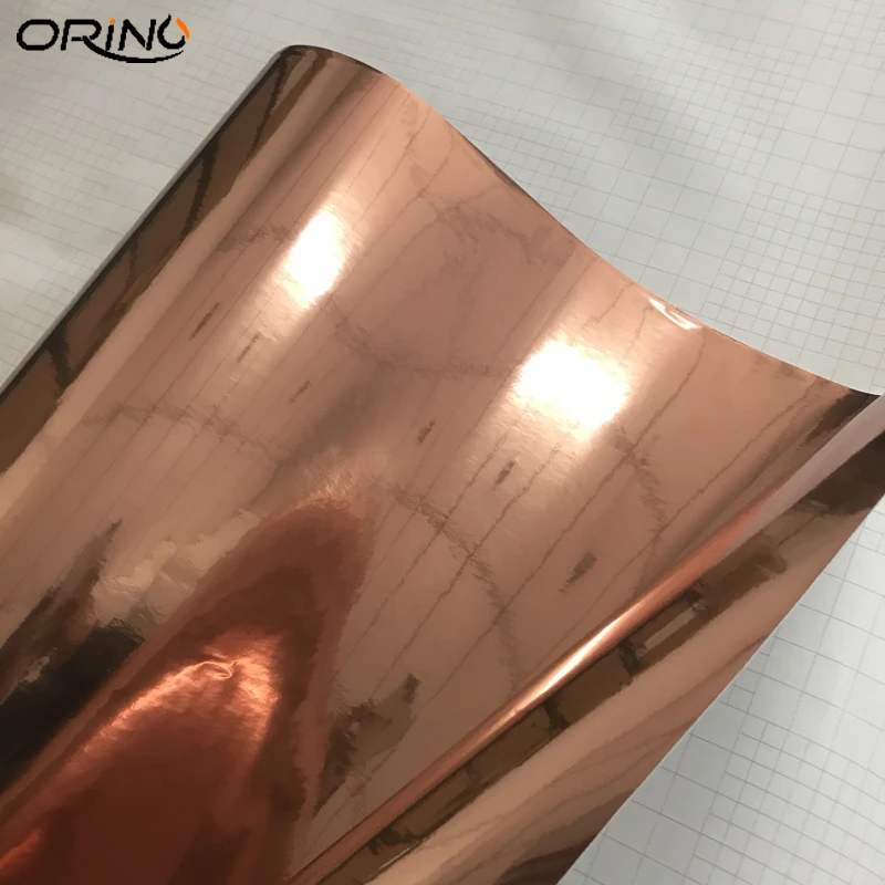 Rose Gold Chrome Vinyl Film Sticker-3