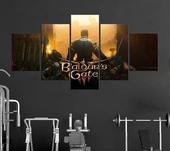 

Baldur's Gate 3 RPG Game Painting for Wall Decor Sticker Canvas Oil Painting Wall Art for Home Decoration