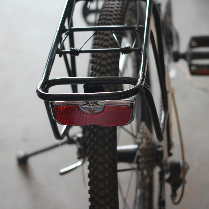 

Bike Cycling Bicycle Rear Reflector Tail Light For Luggage Rack NO Battery 5cm * 12cm * 2.5cm new selling Reflective Taillight