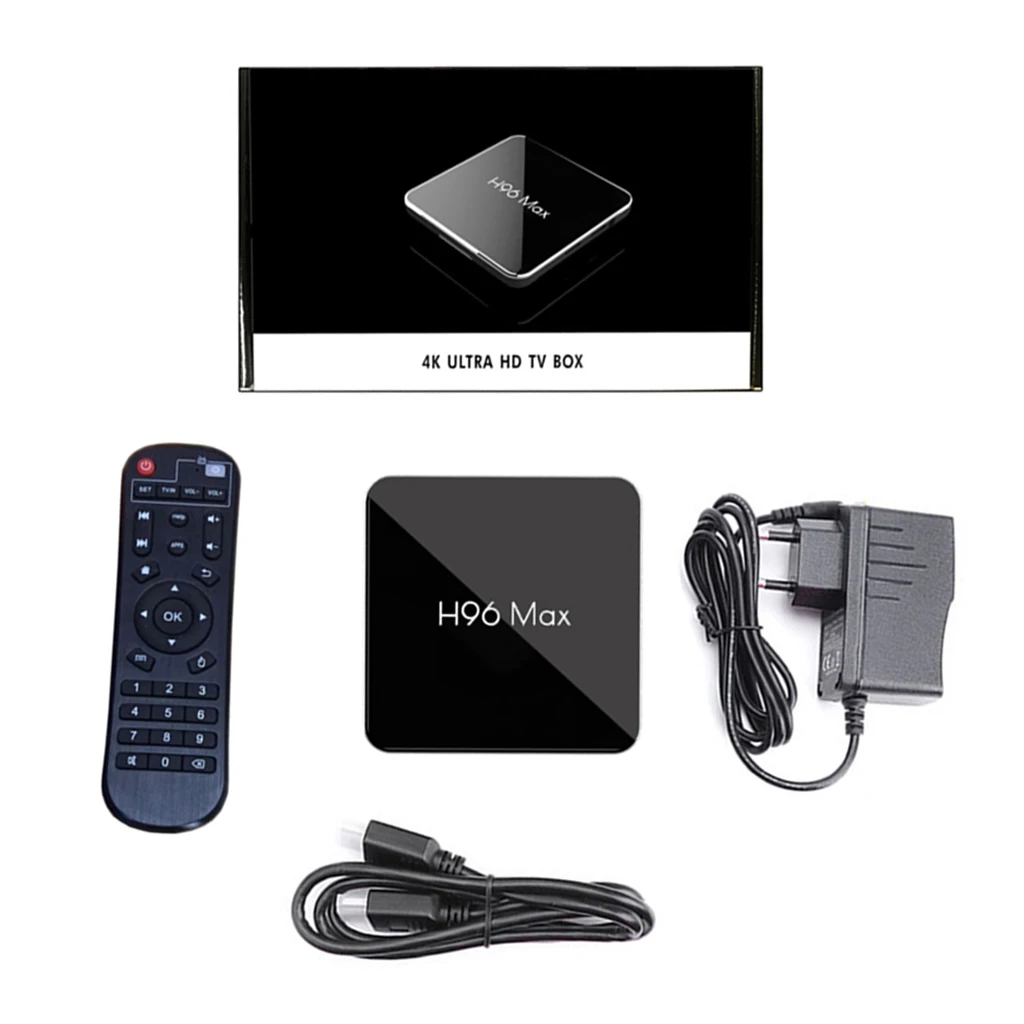 S905X2 Smart tv BOX Android 9,0 H96 MAX X2 4K медиаплеер Google Play 2,4G& 5G Wifi 4 Гб ram 64 Гб rom H96 MAX 2G16G 4G32G Новинка