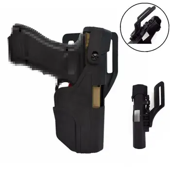 

Glock Holster Tactical Concealed Carry Hand Gun Hoster Military Hunting Combat Airsoft Pistol Belt Holster For Glock 17 19 22 23
