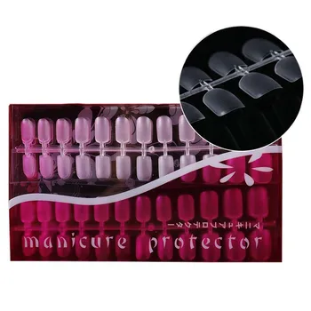 

288x Thin Matte Frosted Surface False Full Nail Tips Soft Fake Nails Square and Pointed Manicure Tools