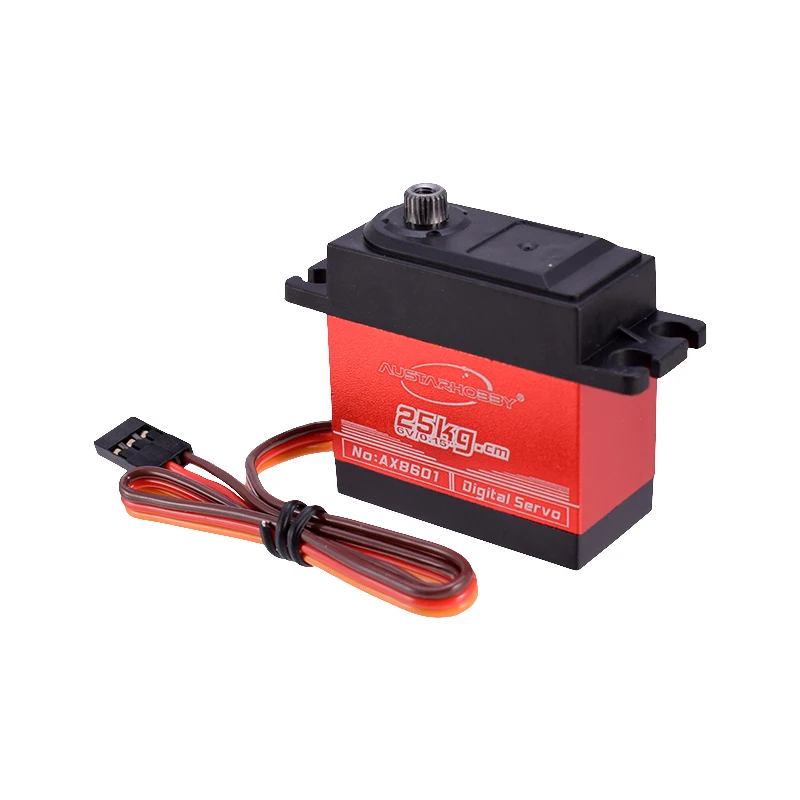 AUSTARHOBBY AX8601 цифровой сервопривод 4 8-6 0 в 25 кг Водонепроницаемая металлическая