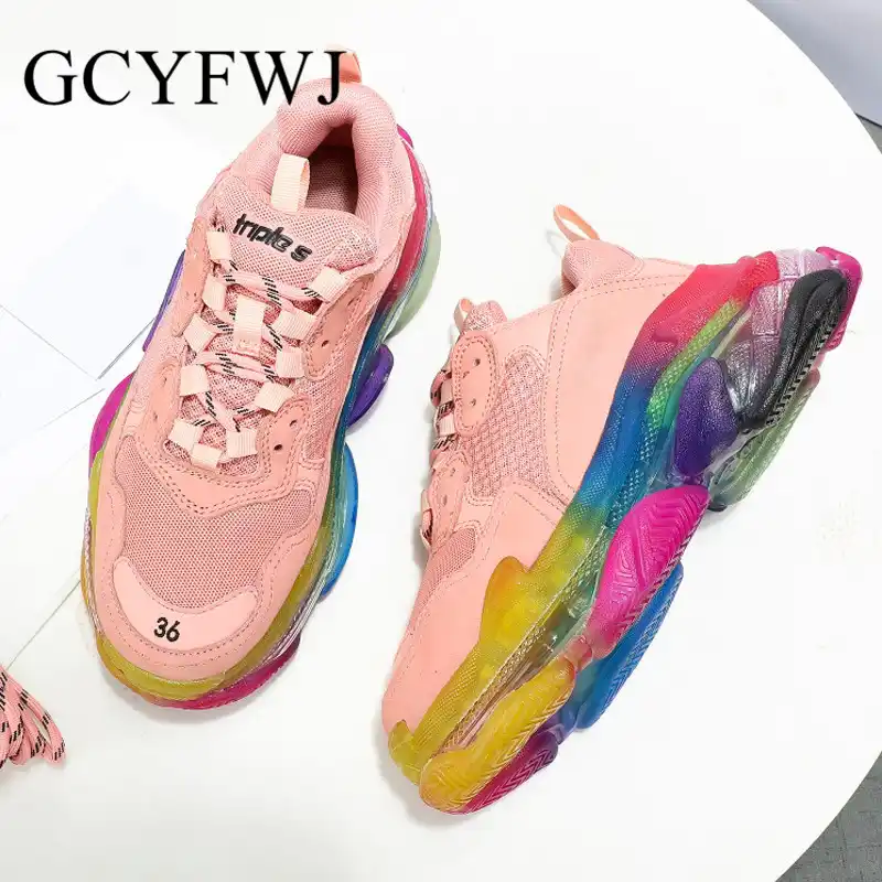 ladies shoes pink colour