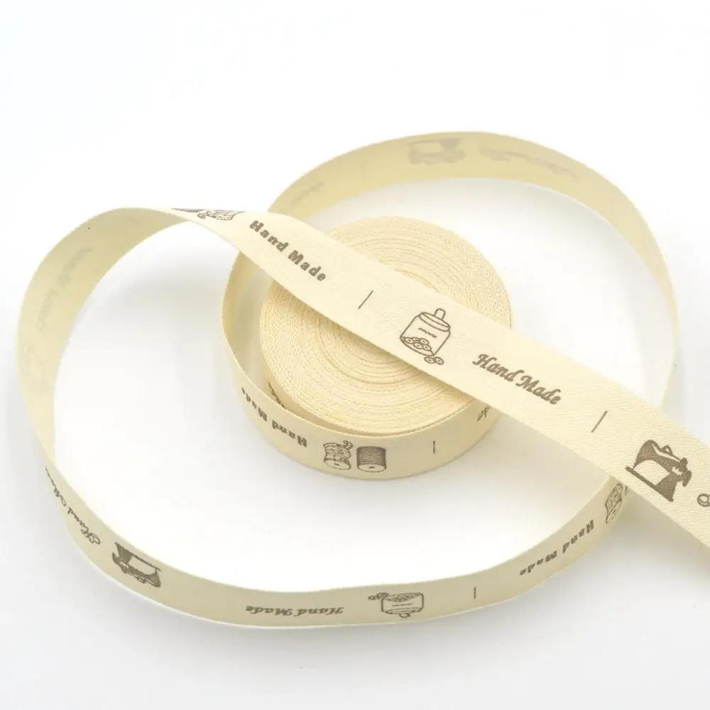 Fabric Measuring Tape Ribbon, Printed Cotton Ribbon, Sewing, Label, Tag,  Fabric, Decoration Gift Wrapping, Metre, Cm 