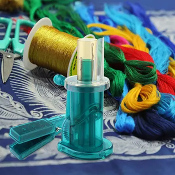 

Creative DIY Simple Hand-operated Embellish-Knit Knitting Machine Automatic Spool Knitter Embellish Craft Bracelet Weave Tool