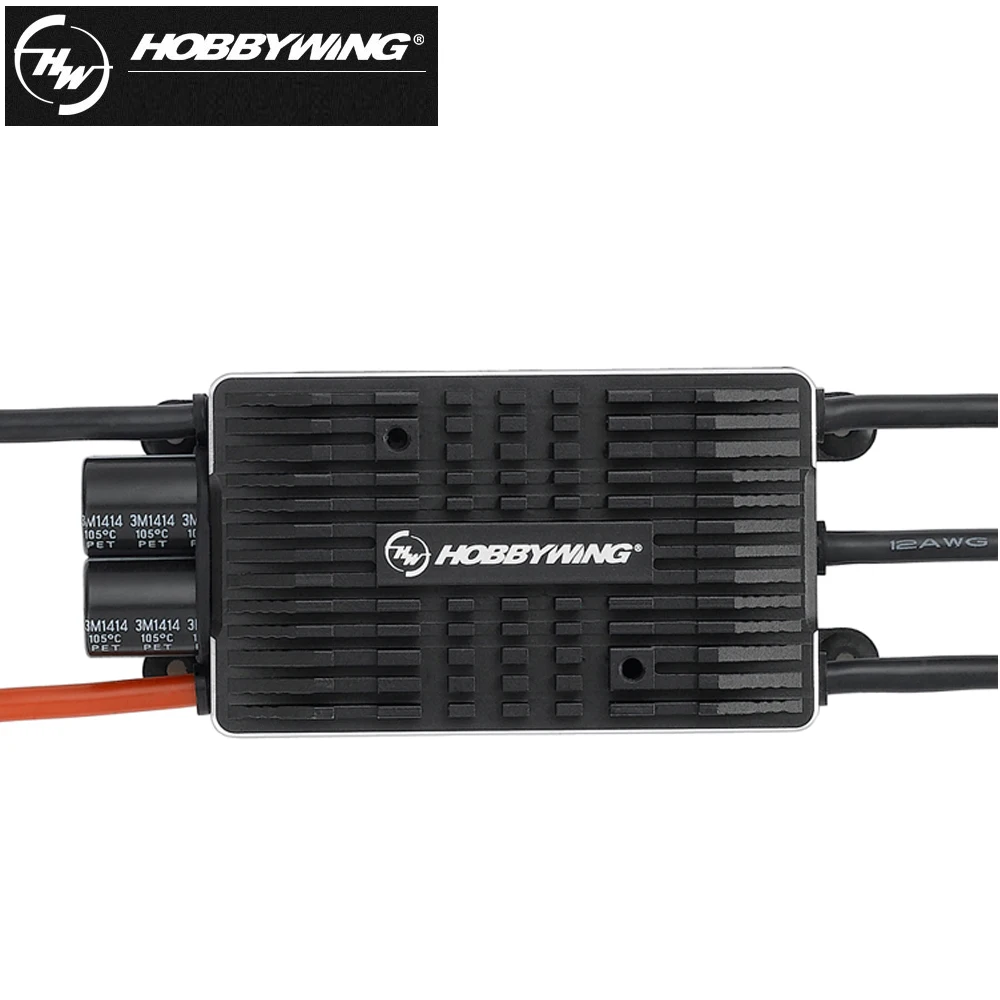 

Hot 1pcs Hobbywing Platinum Pro HV-130A-OPTO/Pro HV-130A V4 brushless esc for RC Drone Aircraft Helicopter(support 14S battery)