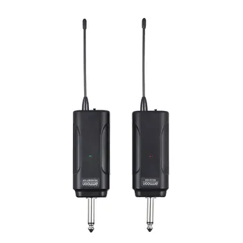 

Portable Wireless Audio Transmitter Receiver System for Electric Guitar Bass Electric Violin Musical Instrument