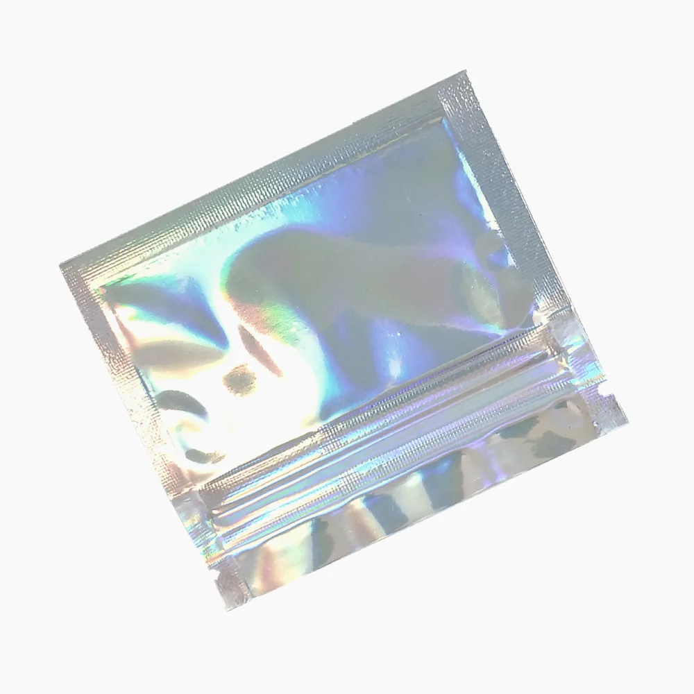 7.5x6cm 铝箔自封袋 素面镭射 D