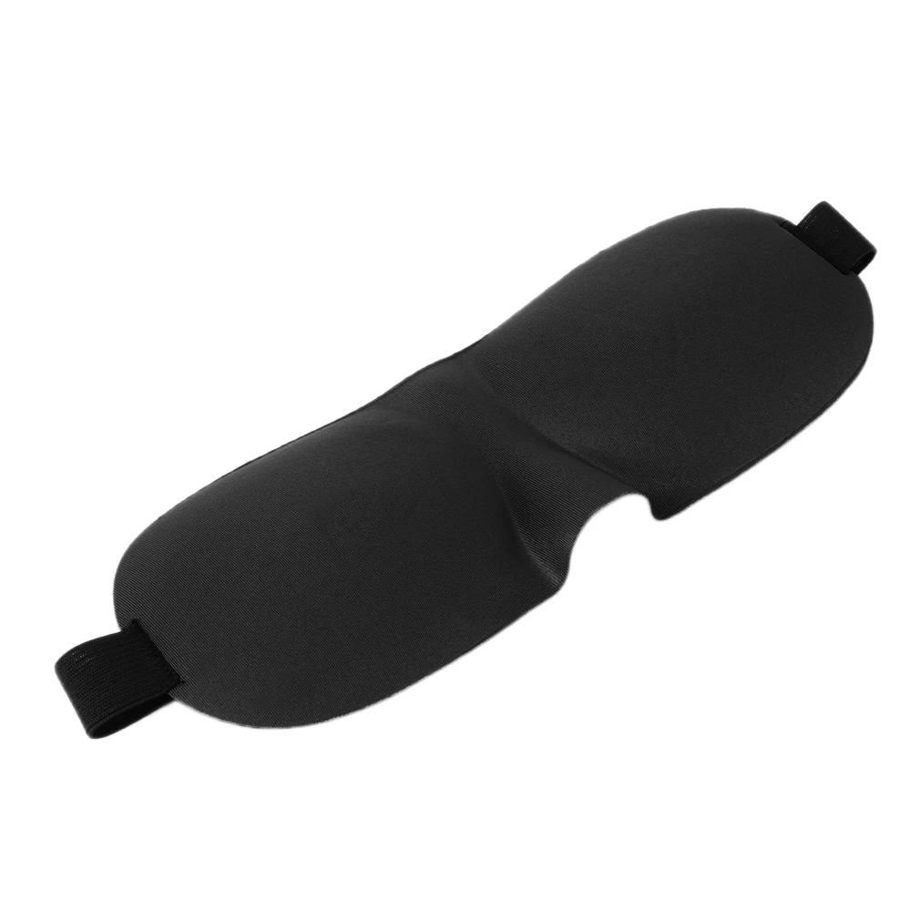 

Fashionable 3D Soft Eye Sponge Cover Eyeshade Travel Sleep Aid Relax Mask Shade Blindfold Women Man Portable Accessory